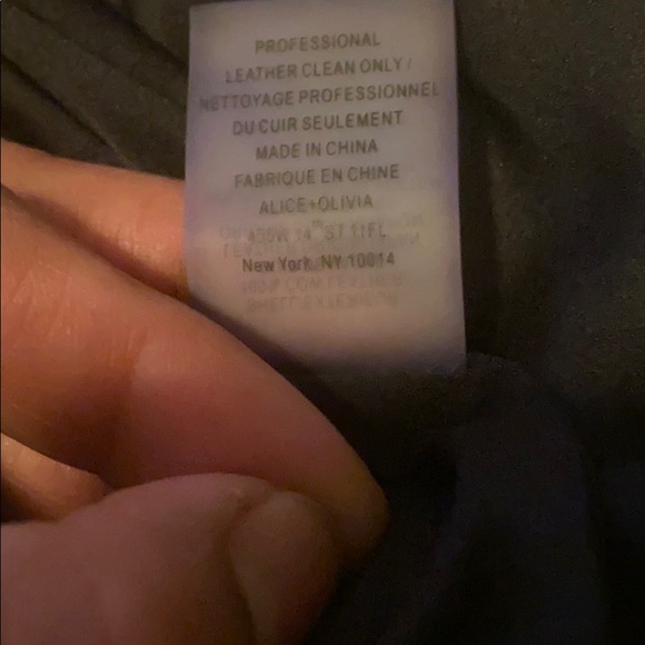 alice + olivia Distressed Jacket - Picture 6 of 7